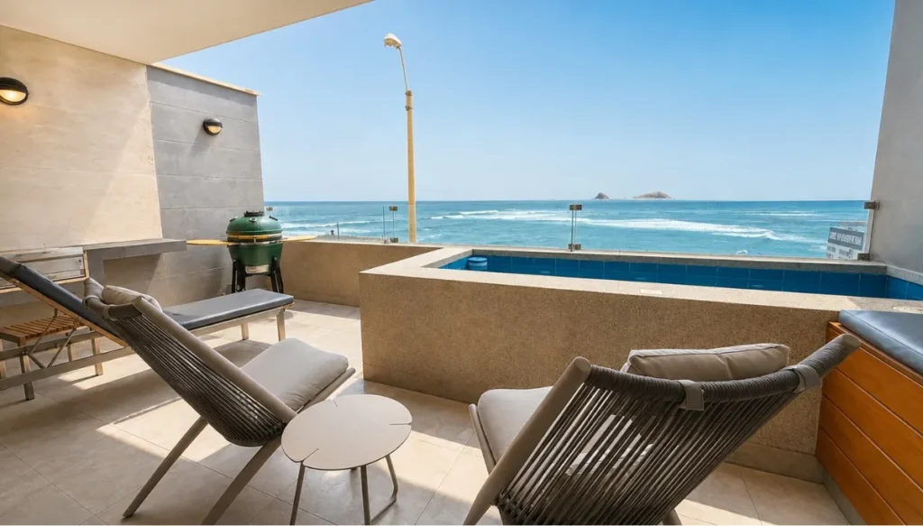 Departamento en Caballeros Punta Hermosa con piscina 2