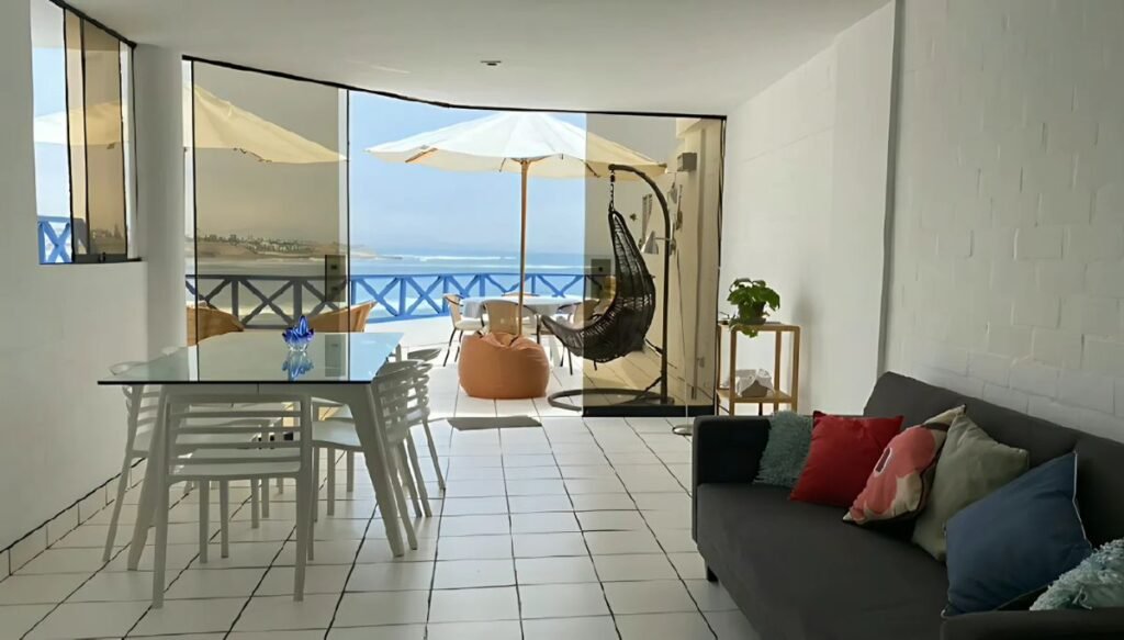 Departamento en Playa Negra Punta Hermosa con vista al mar - WEB