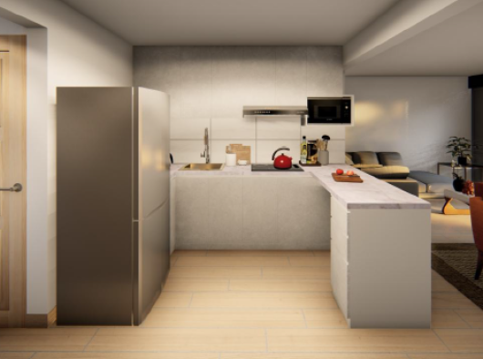 Departamento en la Planicie Punta Hermosa - 165K Cocina