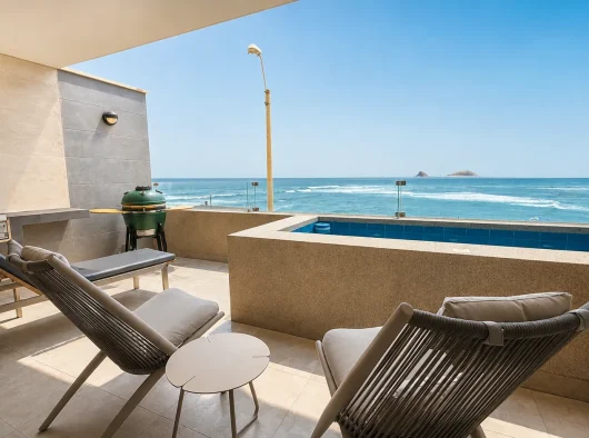 Terraza con vista