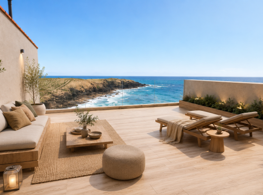 Terraza de Arriba amoblada