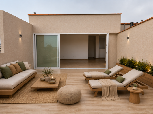 Terraza de arriba amoblada 2