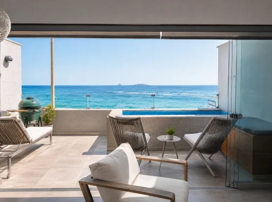 Terraza y vista