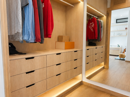 Walking closet